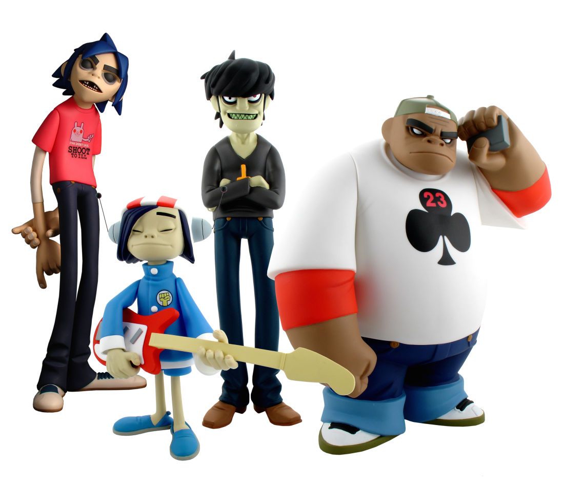 gorillaz фигурки